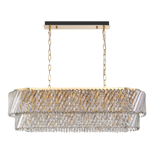 SL6138.303.14 Светильник подвесной ST-Luce латунь/прозрачный E14 14*40W RITZ фото 7