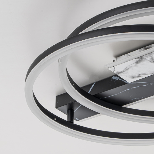 Потолочный светильник Escada 10252/2 LED*90W Black/White marble фото 3 Потолочный светильник Escada 10252/2 LED*90W Black/White marble фото 3