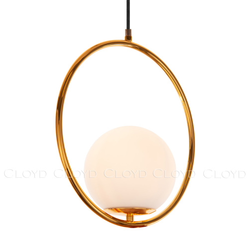 Подвесной светильник Cloyd MONADA-B P1 / выс. 30 см - золото (арт.10413)