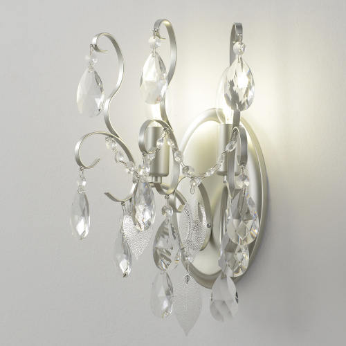 Crystal Lux Бра Crystal Lux ESMIRALDA AP2 SILVER фото 2 Crystal Lux Бра Crystal Lux ESMIRALDA AP2 SILVER фото 2