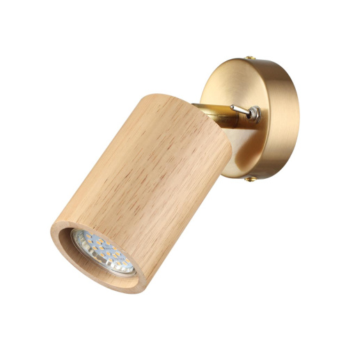 7061/1W MINIMA ODL25 217 Настенный светильник светлое дерево/металл с выкл. IP20 GU10 LED 7W 220V CAUCHO 7061/1W MINIMA ODL25 217 Настенный светильник светлое дерево/металл с выкл. IP20 GU10 LED 7W 220V CAUCHO