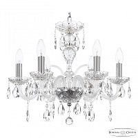 Люстра хрустальная 118/6/165 Ni Bohemia Ivele Crystal (Богемия Ивеле Кристалл)
