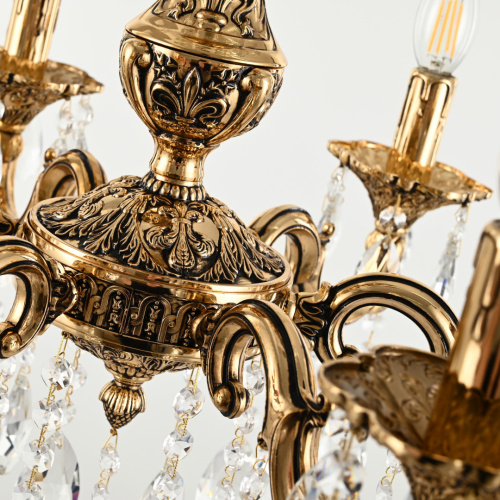Люстра с хрустальными подвесками AL78101/6/175 A GB Bohemia Ivele Crystal (Богемия Ивеле Кристалл) фото 5 Люстра с хрустальными подвесками AL78101/6/175 A GB Bohemia Ivele Crystal (Богемия Ивеле Кристалл) фото 5