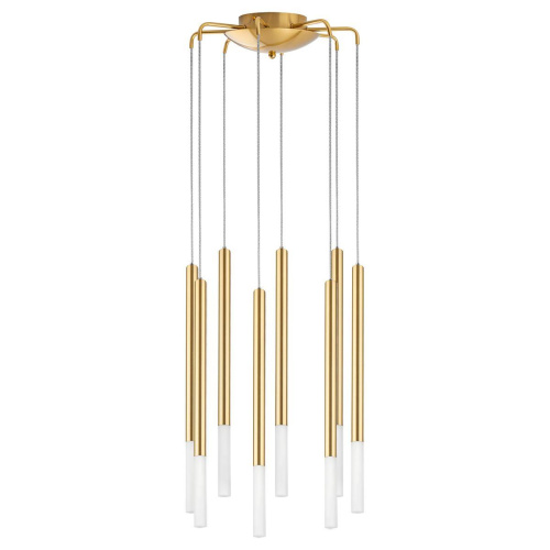 Комплект с подвесной люстрой Lightstar Tubo (574733+747143 (8шт) L8T747143