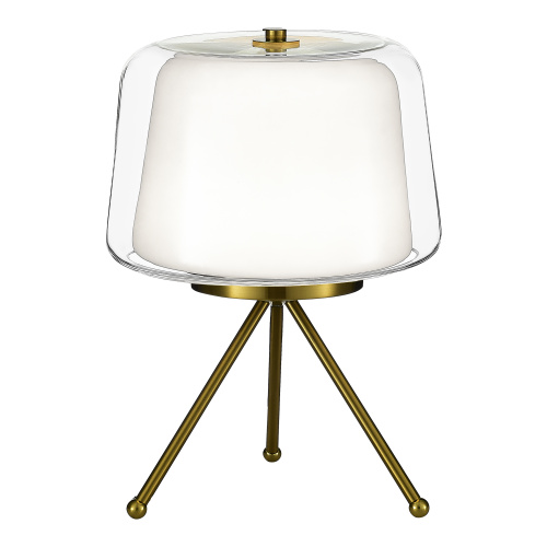 SL6127.304.01 Прикроватная лампа ST-Luce Латунь/Белый, Прозрачный LED 1*16W 3000K PANDORA фото 6