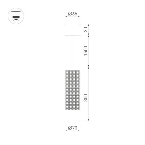 Подвесной светодиодный светильник Arlight Sp-Spicy-Hang-R70-13W Day4000 033666 фото 4 Подвесной светодиодный светильник Arlight Sp-Spicy-Hang-R70-13W Day4000 033666 фото 4