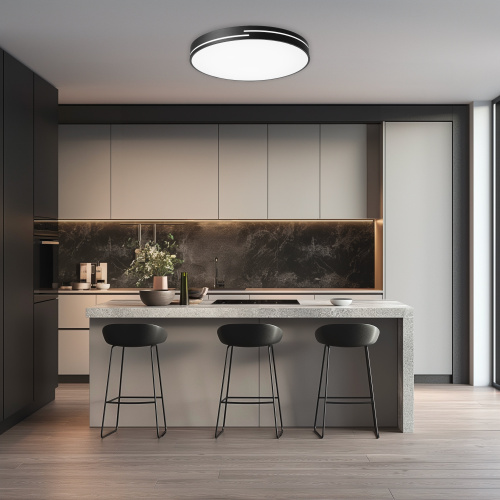 Citilux Купер Лайн CL72495GL1 LED RGB Светильник с пультом Чёрный фото 6 Citilux Купер Лайн CL72495GL1 LED RGB Светильник с пультом Чёрный фото 6