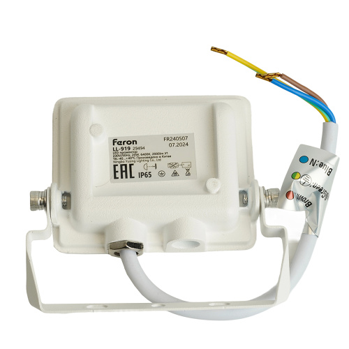 Светодиодный прожектор Feron LL-919 IP65 20W 6400K фото 2