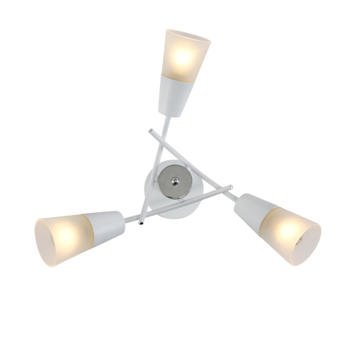 Светильник на штанге Escada 1109/3P Е14*40W White/Chrome фото 3 Светильник на штанге Escada 1109/3P Е14*40W White/Chrome фото 3