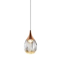 Подвесной светильник MD24001004-1A copper/clear