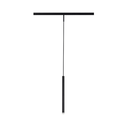 ST672.433.03 Магнитный трековый светильник Черный LED 1*3W 3000K 100Lm Ra>90 36° IP20 D18xH310 24V SUPER5 фото 5