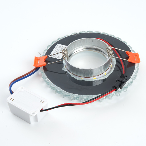 Светильник встраиваемый с белой LED подсветкой Feron CD900 потолочный MR16 G5.3 белый фото 3