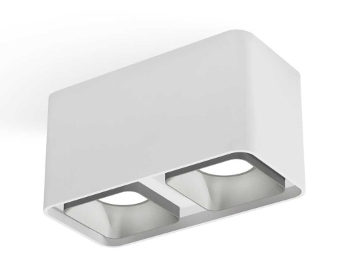 Комплект накладного светильника Ambrella light Techno Spot XS7850003 SWH/SSL белый песок/серебро песок (C7850, N7703)