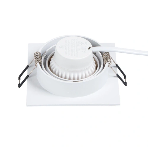 Точечный встраиваемый светильник Arte Lamp TARF A2168PL-1WH фото 8 Точечный встраиваемый светильник Arte Lamp TARF A2168PL-1WH фото 8