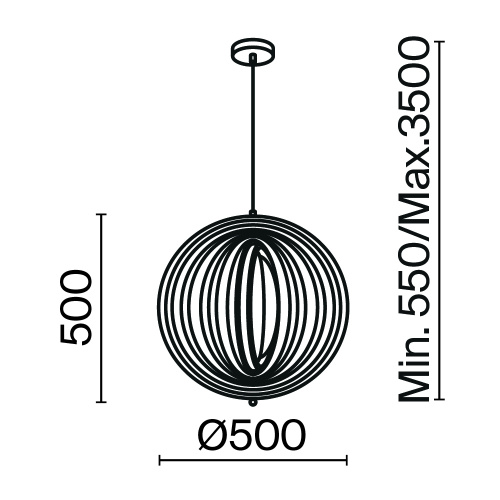 Подвесной светильник Maytoni MOD197PL-01W1 фото 2 Подвесной светильник Maytoni MOD197PL-01W1 фото 2