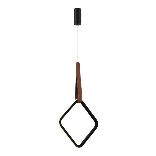 SL6131.423.12 Светильник подвесной ST-Luce Черный/Черный, Терракотовый LED 1*12W 4000K SHAPE фото 5