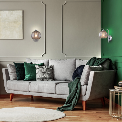 Настенный светильник Escada 10197/1A E14*40W Smoke фото 6