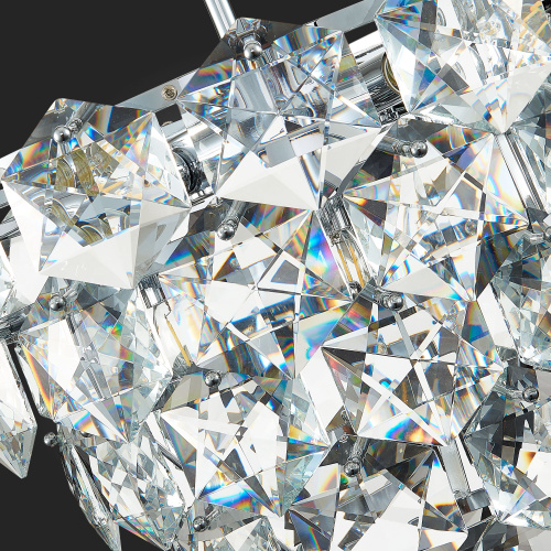 SL1631.103.09 Люстра подвесная ST-Luce Хром/Прозрачный E14 9*40W VITERBO фото 12 SL1631.103.09 Люстра подвесная ST-Luce Хром/Прозрачный E14 9*40W VITERBO фото 12