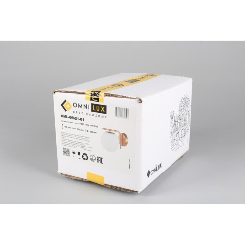 Светильник настенный (Бра) OML-66621-01 фото 2 Светильник настенный (Бра) OML-66621-01 фото 2