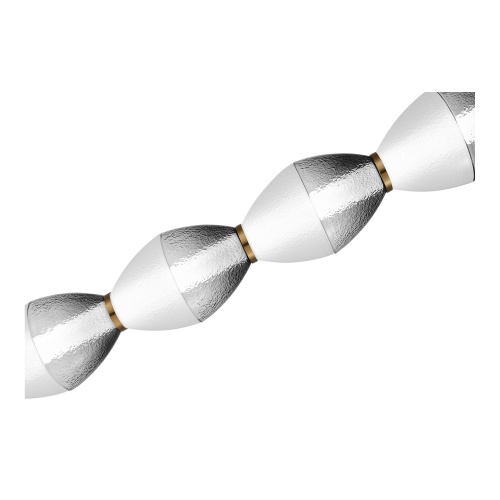 SL6130.403.24 Светильник подвесной ST-Luce Черный/Белый, Дымчатый LED 1*28W 3000K ICE фото 3