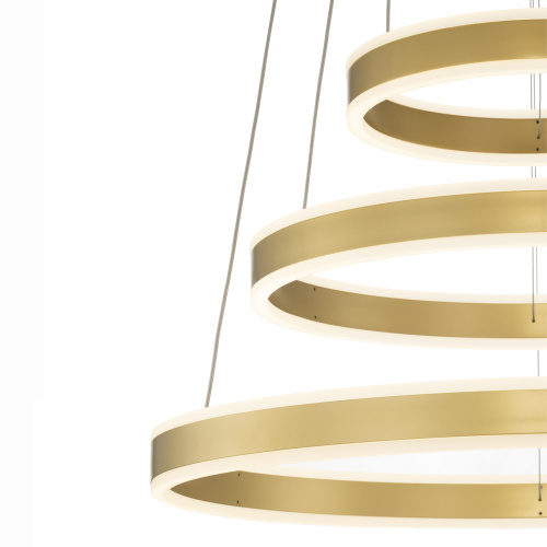 Citilux Дуэт CL719652 LED Люстра подвесная с пультом Золото фото 8 Citilux Дуэт CL719652 LED Люстра подвесная с пультом Золото фото 8