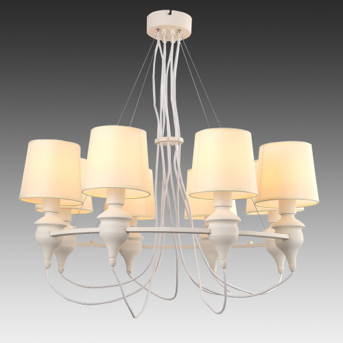 Подвесная люстра Arte Lamp SERGIO A3326LM-8WH фото 5