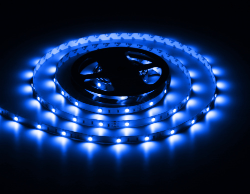 Светодиодная лента 12В 5050 30Led 7.2Вт/м Цветная RGB IP20 5м фото 5 Светодиодная лента 12В 5050 30Led 7.2Вт/м Цветная RGB IP20 5м фото 5