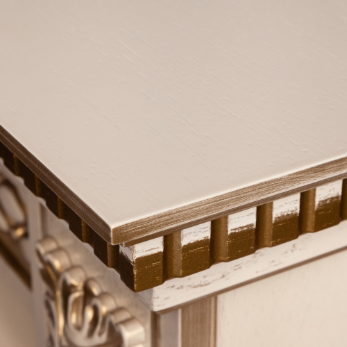 Каминокомплект CORSICA LUX/МАЛАГА ЛЮКС Бежевый дуб с золотой патиной с очагом Электроочаг CASSETTE/КАССЕТА 630 фото 9