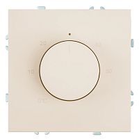 Терморегулятор механический (механизм), STEKKER, 230В, 3500Вт, серия Эмили, RSW00-5120-08, кашемир, soft touch