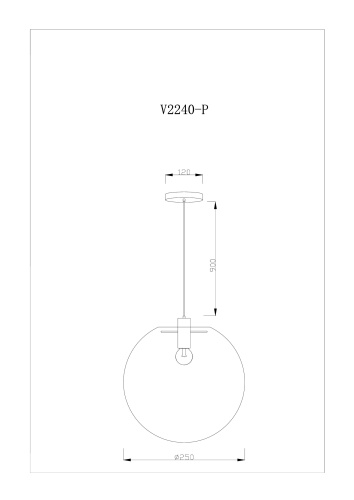 Светильник подвесной Moderli V11542-1P Aurora фото 7