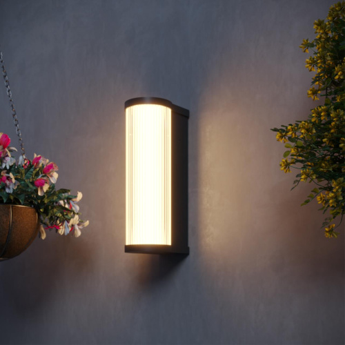 359984 STREET NT26 000 черный Светильник фасадный IP65 LED 12W 220-240V 3000K FLUO фото 2 359984 STREET NT26 000 черный Светильник фасадный IP65 LED 12W 220-240V 3000K FLUO фото 2