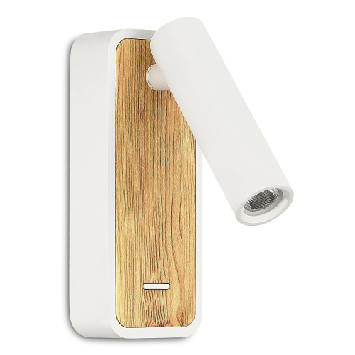 ST160.531.03 Светильник настенный ST-Luce Белый, Светлое дерево/Белый LED 1*3W 3000K Настенные светильники фото 2