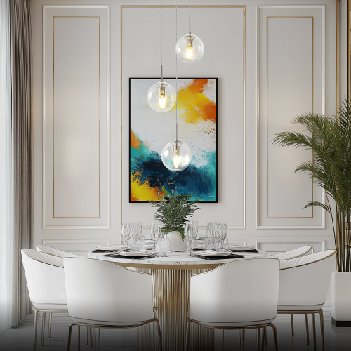 Citilux Томми CL102031 Подвесной светильник Матовый Хром фото 8 Citilux Томми CL102031 Подвесной светильник Матовый Хром фото 8