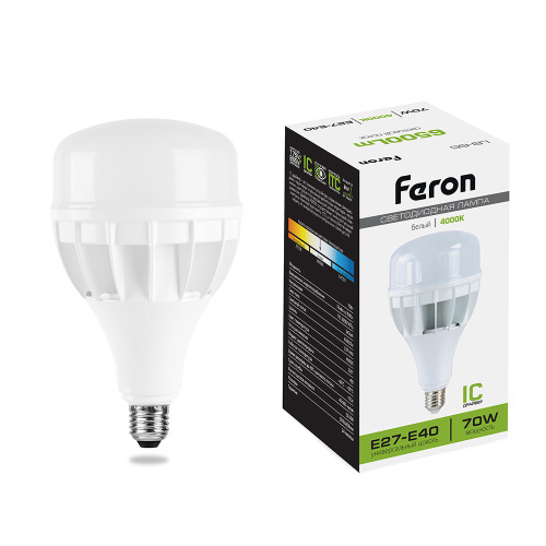 Лампа светодиодная Feron LB-65 E27-E40 70W 175-265V 4000K