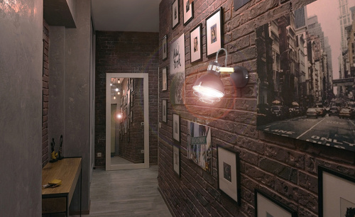 Настенный светильник Escada 1135/1A E14*40W Black/Chrome фото 2