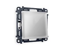 Комплект механизма 1-кл перекрестного выключателя AMBRELLA VOLT ALFA Серебро глянец QUANT (AP4010, VM112) MA401030