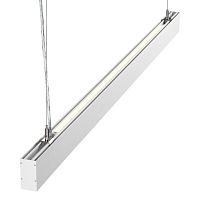 358877 OVER NT22 406 белый Светильник подвесной светодиодный (длина подвесов 1,2м) IP20 LED 4000K 40W вниз + 12W вверх 220V ITER