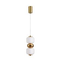 8324/20L LEDIO LN26 377 бронза/белый, металл/стекло Подвес LED 10W 4000K 220V TAISHA