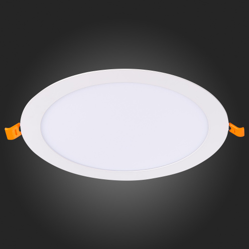 ST209.538.18 Св-к встр. Белый LED 1*18W 3000K 1 296Lm Ra80 110° IP20 D225xH8 90-265V Встраиваемые светильники фото 6