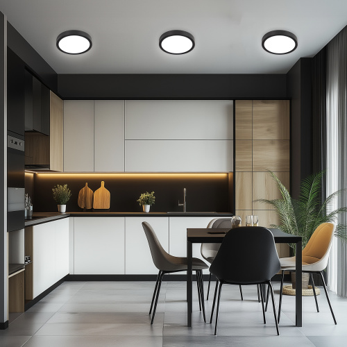 Citilux Бейсик CL738121N Светильник накладной Чёрный фото 6 Citilux Бейсик CL738121N Светильник накладной Чёрный фото 6