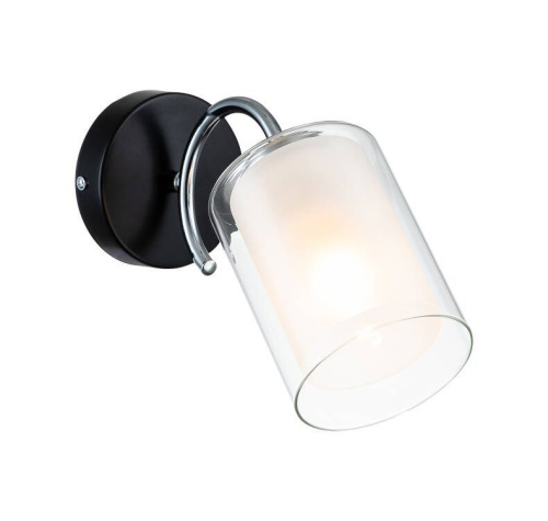 Настенный светильник Escada 1170/1A E27*60W Chrome/Black Настенный светильник Escada 1170/1A E27*60W Chrome/Black