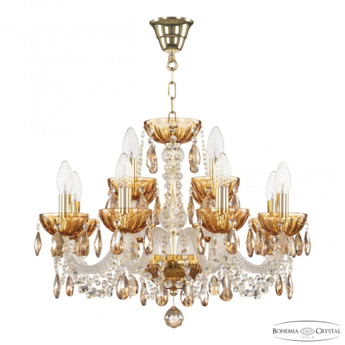 Люстра 5402/8+4/195 G Amber/M-1H K721 Bohemia Ivele Crystal (Богемия Ивеле Кристалл) Люстра 5402/8+4/195 G Amber/M-1H K721 Bohemia Ivele Crystal (Богемия Ивеле Кристалл)