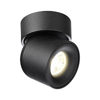 358809 OVER NT21 416 черный Светильник накладной светодиодный IP20 LED 10W 850Лм 4000K 220V GESSO