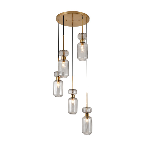 Подвесной светильник Escada 1141/5S E14*60W Smoke Подвесной светильник Escada 1141/5S E14*60W Smoke