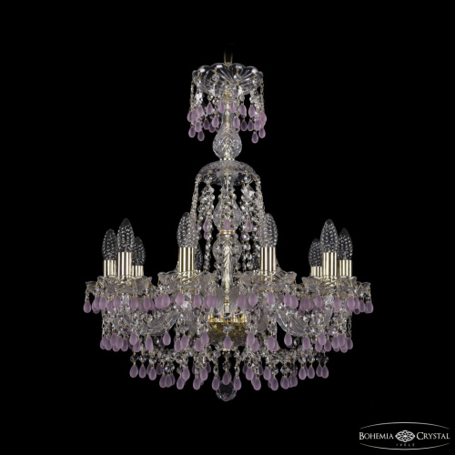 Люстра хрустальная 1410/10/195/XL-66 G V7010 Bohemia Ivele Crystal (Богемия Ивеле Кристалл)