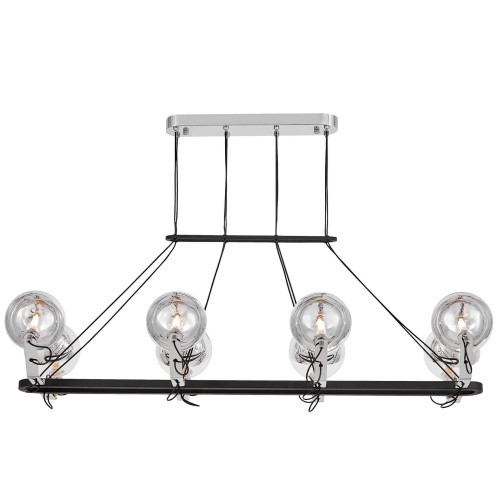 Подвесной светильник Lumina Deco LDP 9110-8-PR BK+CHR Подвесной светильник Lumina Deco LDP 9110-8-PR BK+CHR