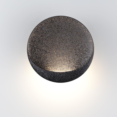 7003/7WL HIGHTECH ODL25 297 Настенный светильник черный ice crack/акрил IP44 LED 7W 231Лм 3000K CRI > 90 VELA фото 3 7003/7WL HIGHTECH ODL25 297 Настенный светильник черный ice crack/акрил IP44 LED 7W 231Лм 3000K CRI > 90 VELA фото 3