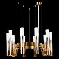 SL1235.303.10 Люстра подвесная ST-Luce Латунь/Хром, Прозрачный E27 10*40W ETTORE