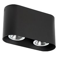 214867 Светильник RULLO 2xHP16 GU10 ЧЕРНЫЙ