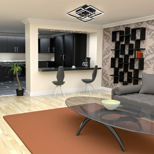 Потолочный светильник Escada 10229/4 LED*120W Black фото 3 Потолочный светильник Escada 10229/4 LED*120W Black фото 3